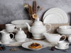 Высококачественные столовые сервизы из костяного фарфора для отелей и ресторанов